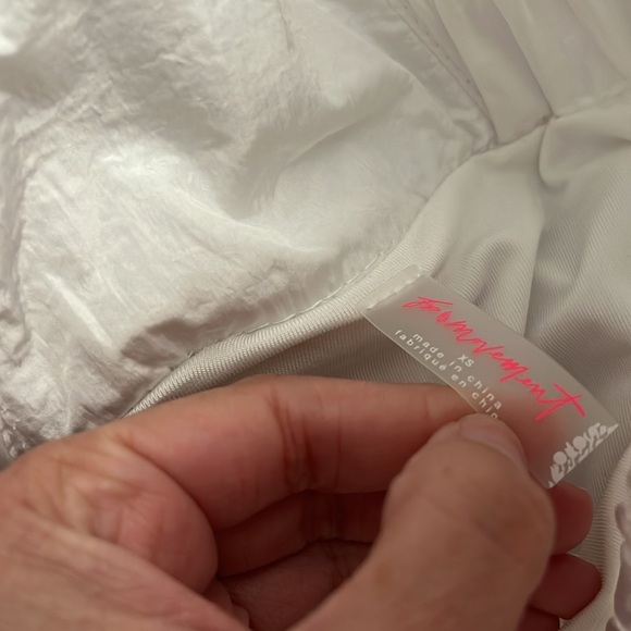 “Free People Movement: The Way Home Shorts- White size XS” - Picture 2 of 6